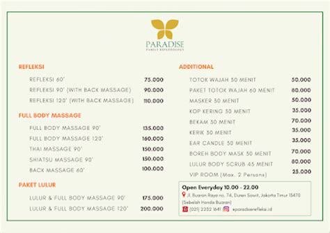 pijat explorer|PARADISE Family Reflexology & Spa.